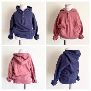 Cotton On Kids | Button Front Hoodie Bundle (2)